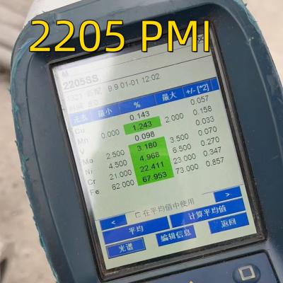 China ASTM A276 F51 2205 Runde Stange aus Edelstahl S22053 1.4462 Soild Rod Bar Länge 6m mit PMI zu verkaufen