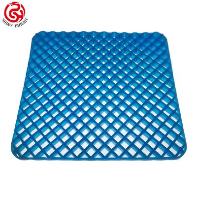 China Hot Selling Massager Protect Coccyx To Relieve Silicone Soft Cool Cushion Gel Pain Band Mat Material Protection for sale