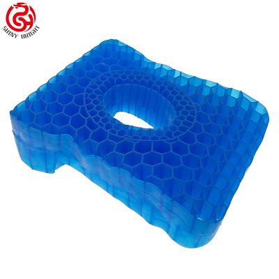 China Slow Massage Rectangle Shape Travel Neck Memory Foam Soft Rebound Sleep Pressure Pillow for sale