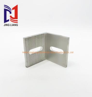 China Makkelijke installatie 50*50*55mm Hoekcode voor fasadondersteuningssysteem Te koop