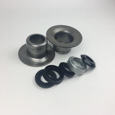 China Factory High Precision Punched Bearing Housing And Shaft Labyrinth Seal For Conveyor Roller 6205 / 114 Mm Tube for sale