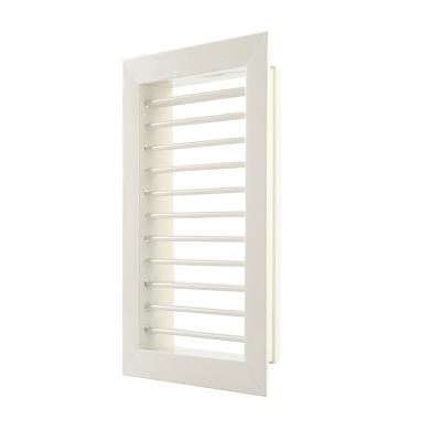 China Modern Aluminum Fresh Air Canopy Return Vent Grille For Air Conditioning Terminal for sale