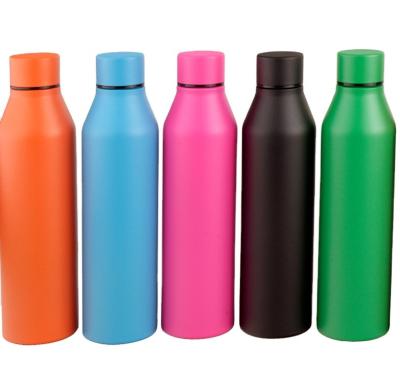 China 2021 PORTABLE HDPE 500ml Sublimation Shaker Inside 304 Stainless Steel Vacuum Thermos Bottle for sale