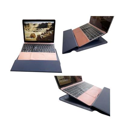 China 2021 Custom OEM Shockproof Design 3 in 1 11inch 13inch 15inch 16inch 17inch Laptop Sleeve Leather Bag for Macbook for sale