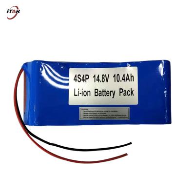 China 11.1V 23.4Ah Li Ion Battery Pack recarregável 18650 259.74Wh 3S9P para a tocha principal portátil à venda