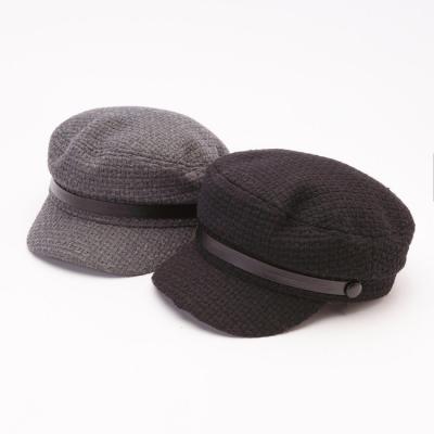 China JOINT Army Adults Female Multi Panel 100% Cotton Flat Military Hats for sale