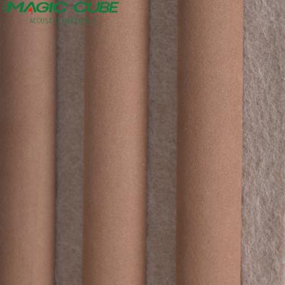 China Multi-Color Options 12mm Suede Acoustic Decorative Panel for Home and Office for sale