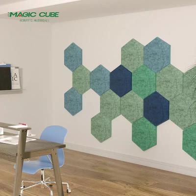 China Moderno Acústico Decoração Painel de Absorção de Som de Fibra de Poliéster à venda