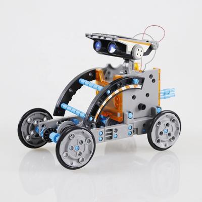 China Solar Powered Stemedu 13 in 1 DIY Assembly Educational STEM Toy Solar Power Building Block Kit 12-in-1 Solar Robot Kit Robotic Set for Kids for sale
