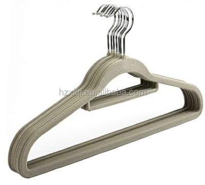 China Amazon modern velvet assembled hanger, coat hangerSuplier for sale