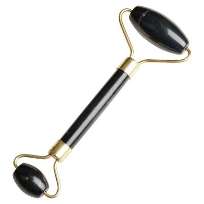 China Wholesale face obsidian jade roller for facial massage for sale