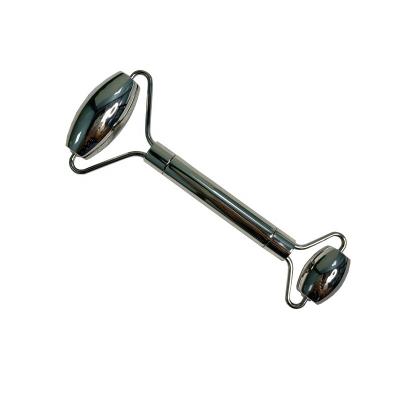 China Face Premium 304 Stainless Steel Metal Face Roller Stainless Steel Massage Beauty Roller for sale
