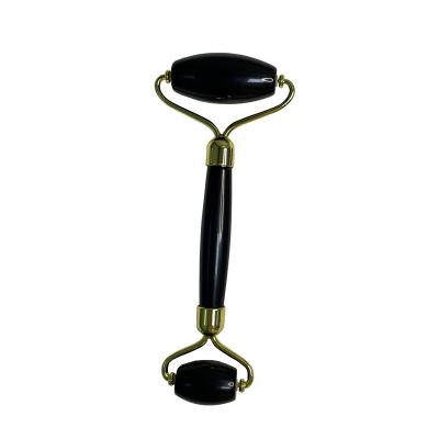 China Hot Selling Face Amazon Obsidian Jade Roller For Face Massage Tool for sale