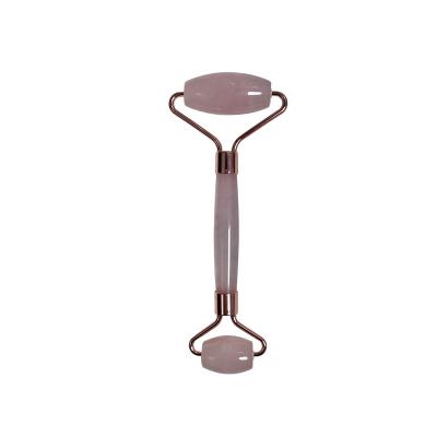 China Custom Face Private Label Manufacturer Natural Rose Quartz For Face Massager Jade Facial Roller for sale