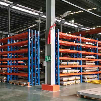 China Heavy Duty Adjustable Storage Shelving Q345/355B Steel Warehouse Storage Pallet Racking for sale