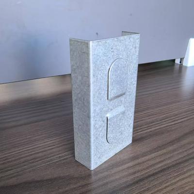 China Geometric Light Steel Keel Joint Polished Finish For Metal Profiles And Structures for sale