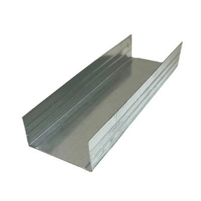 China Class A Fire Resistance Metal Ceiling Track For Drywall C/U Channel Galvanized Or Painted for sale