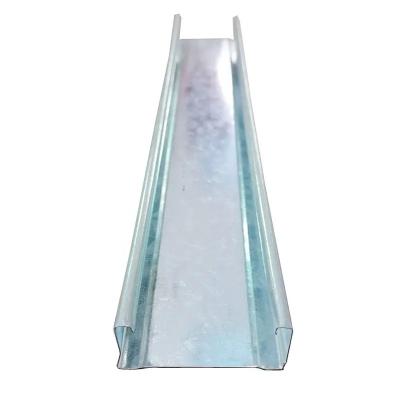 China Galvanized Or Painted Drywall Partition Stud Track Easy Installation With Drywall Screw Width 50mm-150mm for sale