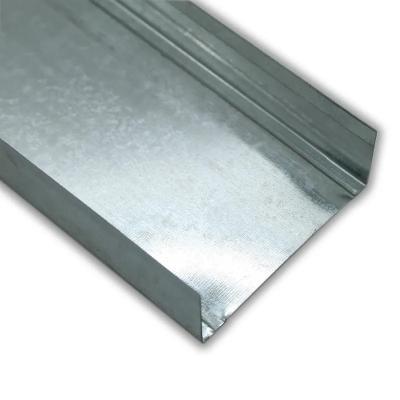China Long Lasting Metal Stud Partition Wall Galvanized Or Painted Light Steel Keel Customizable Length for sale
