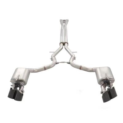 China 304SS Valvetronic Stainless Steel Cat-back Performance Exhaust Pipes For Porsche Panamera 971 2.9T Exhaust for sale