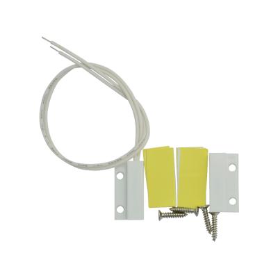 China Surface Mounted White Color Plastic Magnetic Sensor Door Open Alarm Detector Position Limit Switch Home security Protect for sale