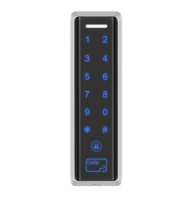 China ABS frame+PCB Board ZKRadio Touch Password Keypad RFID 13.56MHz Access Control IC Card Reader Support ICODE2 HID iCLASS & Felica Card for sale