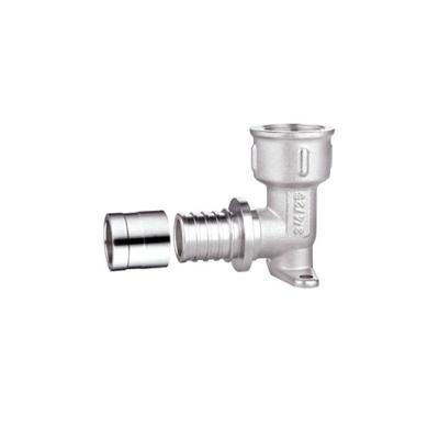 China Female Straight Connector PF4006 pex sliding axial press fitting size:16X1/2,20x1/2,20x3/4