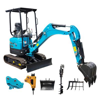 China Brand new wheel crawler excavator cryptocurrency excavator with CE certification diesel mini digger with attachment accessaries for sale