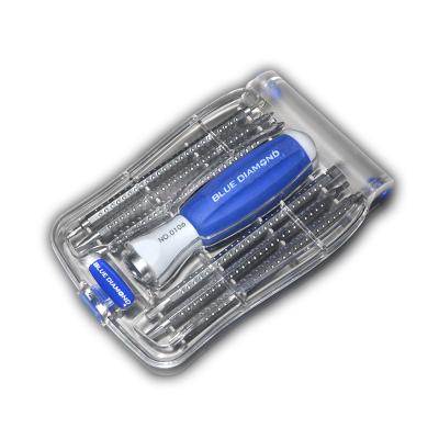 China Hot selling high quality polypropylene 6 in one screwdriver with acetate handle for sale