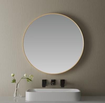China Aluminum Alloy Framed Smart LED Bathroom Mirror with Customizable Functions, Dimensions, and Styles for sale