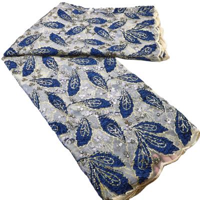 China 2023 Supoo 2023 New Design Elegant tulle embroidery lace fabric african lace fabric for wedding party dress for sale