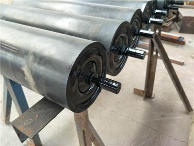 China Het rubber bedekte 89mm 165mm de Rollen van de Riemtransportband Verouderend met een laag Weerstand Te koop