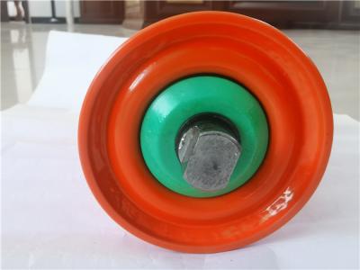 China 89mm Op zwaar werk berekende van de Transportbandrollen van de Staalriem Hoge de Slijtageweerstand Te koop