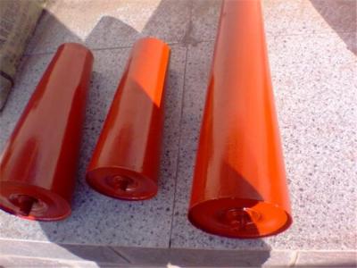 China Hoog Polymeer 200mm de Rol van het Transportbandhoofd voor Bouwmaterialen Te koop