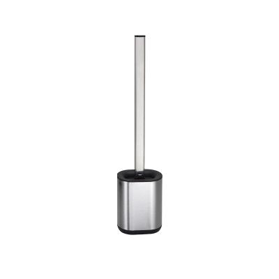 China TPR 2.0 Stainless Steel Toilet Cleaning Brush And Holder Set Modern Design for sale