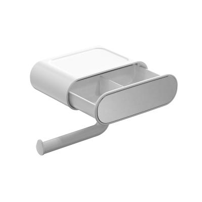 China Stainless Steel TPR Toilet Cleaning Brush with Bathroom Paper Holder Set Oval Design for sale