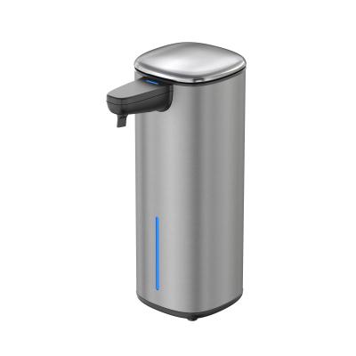 China Touch-Free Rechargeable Sensor Liquid Soap Pump Dispenser , Polished Stainless Steel for sale