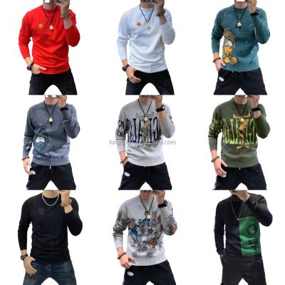 China Anti-wrinkle autumn/winter velvet sailor neck knits 2023 new men's fashion platform sweater men's fashion for sale