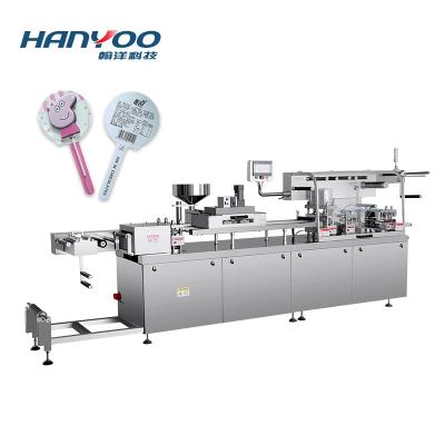 China Factory Price HANYOO DPP-360E High Speed High Speed Pharmaceutical Medical Candy Butter Chocolate Blister Packing Machine for sale