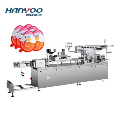 China High Speed High Efficiency HANYOO DPP-270E PVC Blister Packing Machine Alu Flat Type For Chocolate/Butter/Jam/Honey/Past/Sauce/Ketchup for sale