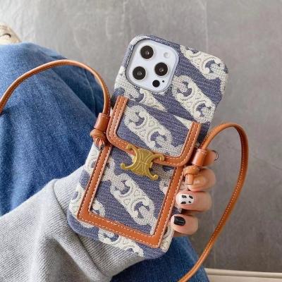 China Luxury Shockproof Phone Case For iphone 13 pro max designer phone cover 12 11 for apple xr xs max 8 plus pu leather phone bags for sale