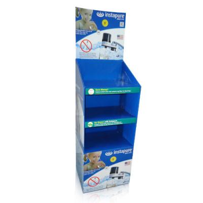 中国 30kg POS の小売りを開く 3 つの棚が付いている軽量のボール紙の収納用の箱は大箱を投げ出します 販売のため