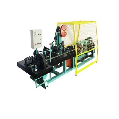 China Building Material Shops Full Automatic High Production Speed Double Strand Twisted Barbed Wire Making Machine for sale