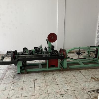 China Building Material Stores GST High Speed Galvanized Best PVC Coated Barbed Wire Making Machine for sale