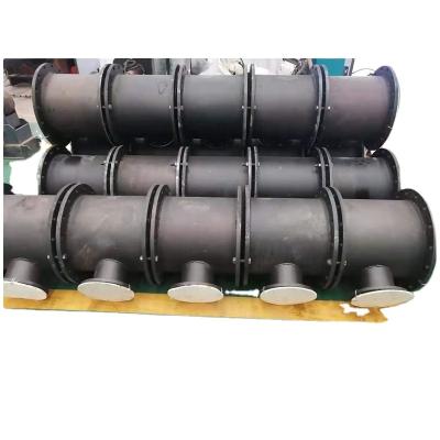 China Mine Tailing Wear Resistant HDPE DN 700 Coal Mine Tailing Welded Branch Adapter for sale
