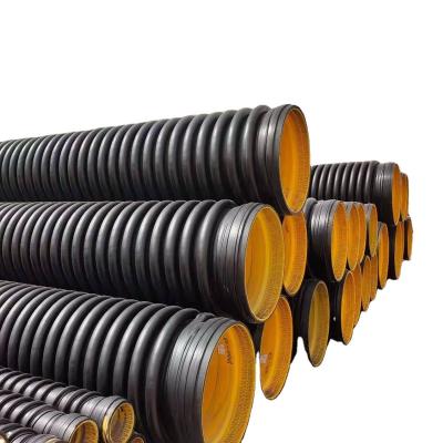 China Delivery Water HDPE Double Wall Corrugated Pipe for sale