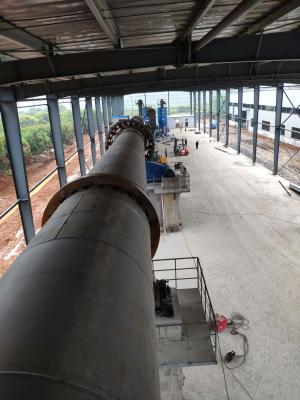 China 3.5t/H 4.5t/H Rotating Kiln Feeding And Discharging Lime Rotary Kiln For Cement Manufacture for sale