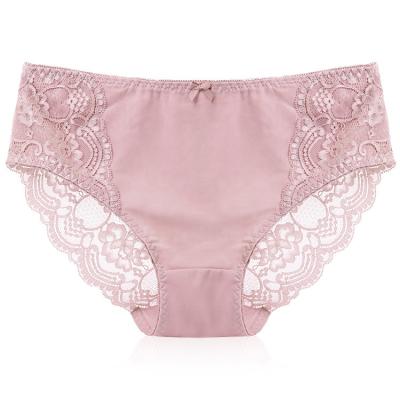 China High waist nylon new design antibacterial high quality panties plus size sexy fat women transparent panties for sale