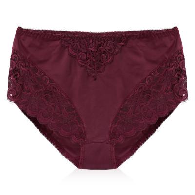 China New Design Antibacterial Hot Panties Underwear Mid Waist Nylon Plus Size Panties China Wholesale for sale