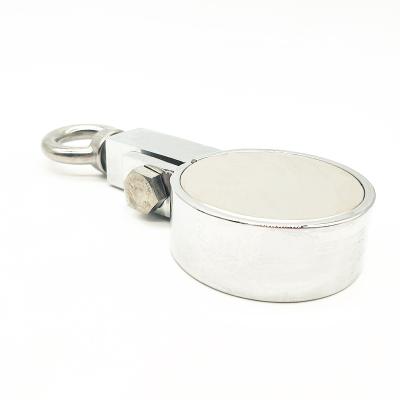 China Industrial Magnet Magnet Fishing Magnet Kit with Durable Rope Carabiner and Straight Point for Searching and Magnetic Fishing for sale
